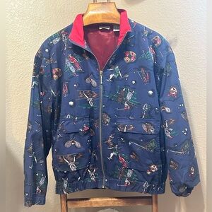 Women's golf tennis jacket size medium Line up for sports